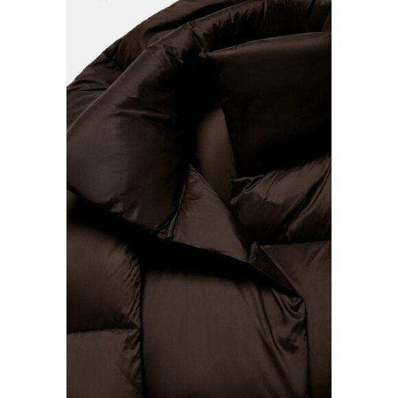 ZARA WATER REPELLENT WINDPROOF DOWN PUFFER COAT WITH HOODIE - Picture 11 of 11